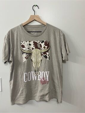 Cowboy Kindr Graphic Tee - Sage Green